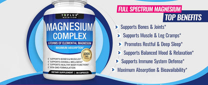 MAGNESIO COMPLEX-BIENESTAR NATURAL PARA TU CUERPO