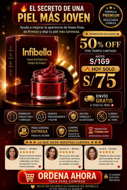 🔥ultimo día de oferta: 2x110🔥
Piel más luminosa y con apariencia más firme