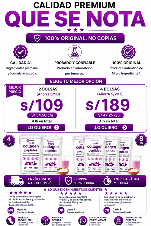 🔥 lleva 2 bolsas de Multi Collagen Péptidos 2LB xS/109| ¡Último Día de Oferta!