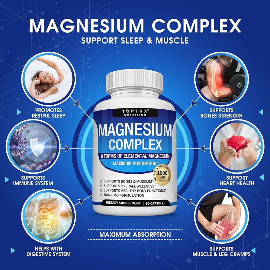 MAGNESIO COMPLEX-BIENESTAR NATURAL PARA TU CUERPO