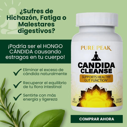 CANDIDA CLEANSE: Limpieza Intestinal y Apoyo Digestivo