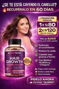 DOMINA TU BELLEZA CON HAIR GROWTH