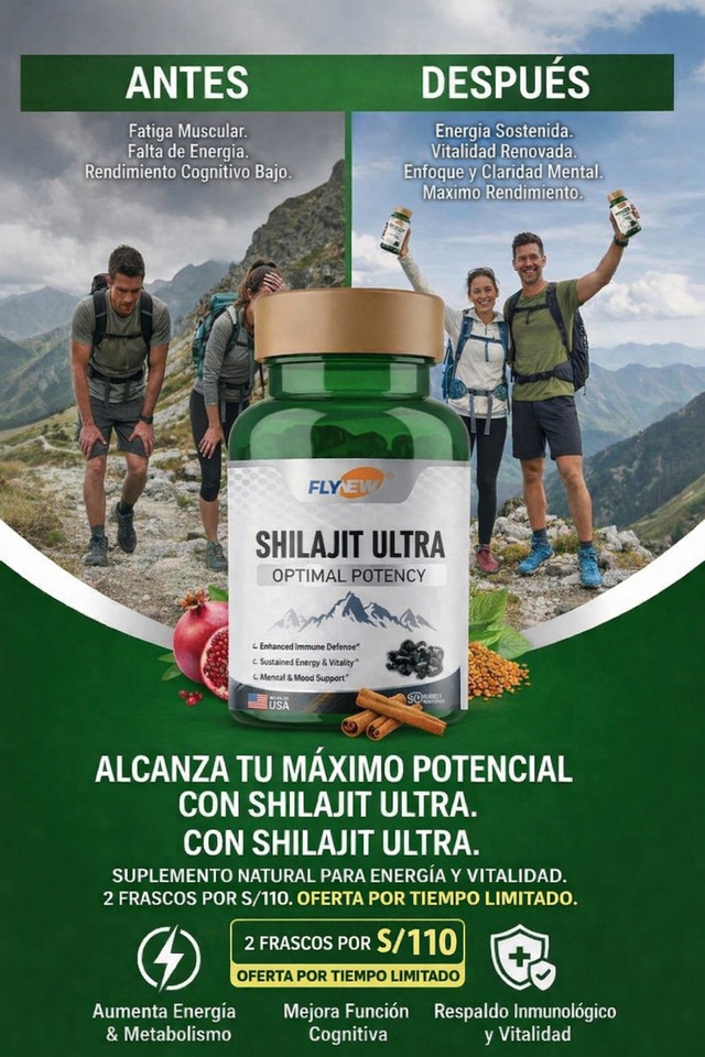 shilajit ultra: alcanza tu máximo potencial 😎