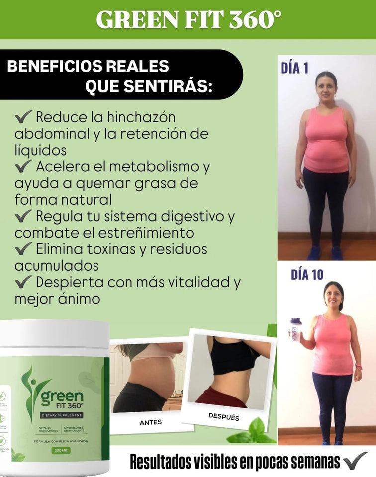 ⭐ SISTEMA TOTAL DE TRANSFORMACIÓN CORPORAL – GREEN FIT 360